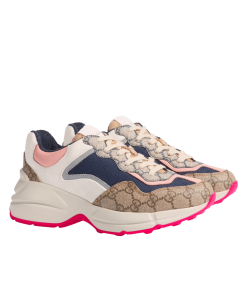 Gucci Wmns Gg Rhyton Beige White Pink 620185 99Wf0 4371