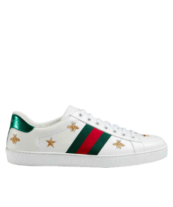 Gucci Ace Embroidered Bees And Stars 386750 A38F0 9073