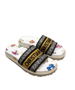 Dior Dway Slide White Multicolor