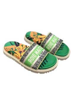 Dior Dway Slipper Green Multicolor