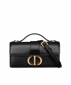 Dior Miss Montaigne Mini Bag Calfskin Black 24Cm S2356Ubpz M900
