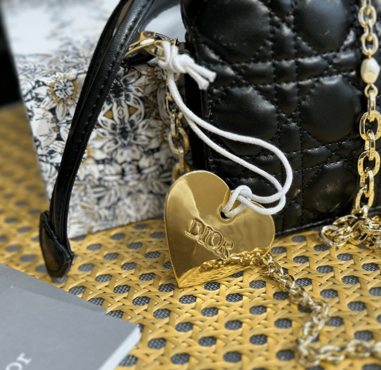 Dior Top Handle Drawstring Mini Bag Scarlet Black Cannage Lambskin 19Cm S0981Onmj M900 - Image 3