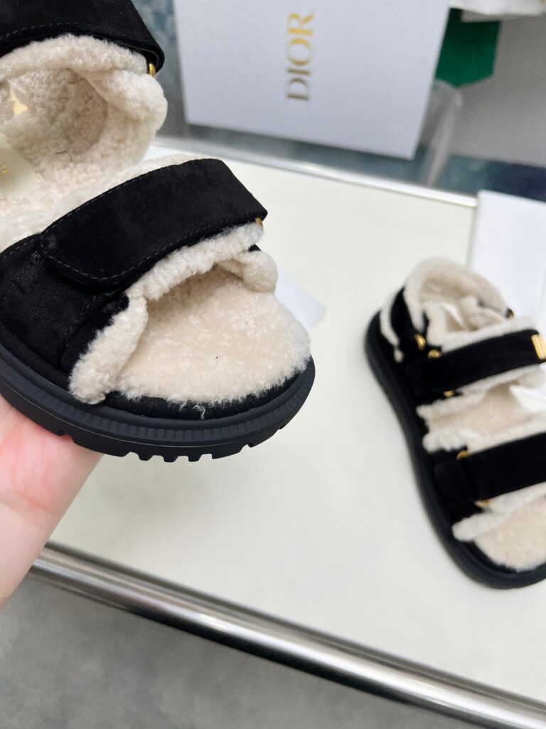 Dior Dioract Sandal Goat Suede Black - Image 6