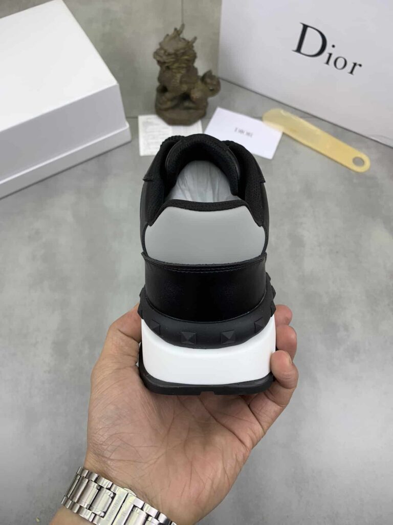 Dior Runner Sneaker Smooth Calfskin Cd Pattern Black - Image 5