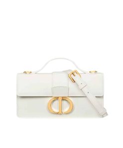 Dior Miss Montaigne Mini Bag Calfskin White 24Cm S2356Ubpz M030