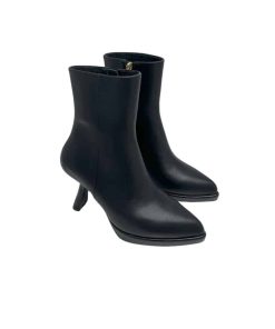 Dior Leather Ankle Boots Black