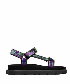 Dior D Wave Sandal Purple Kcq903Cra S89Z