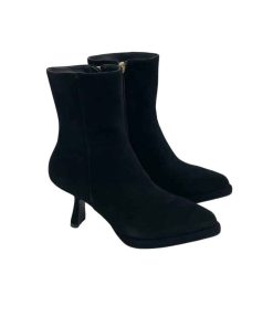 Dior Suede Leather Ankle Boots Black