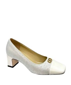 Dior Cd Logo Pump White