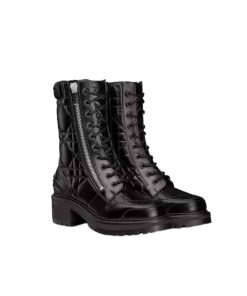 Dior D Leader Ankle Boot Black Kdi733Cqc S900