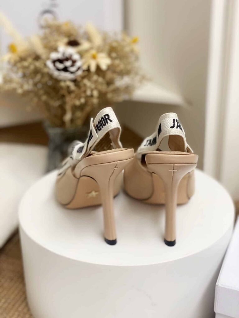 Dior J'Adior Slingback Pump Nude Kdc201Tfls21U - Image 3