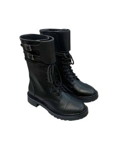 Dior D Trap Ankle Boot Black