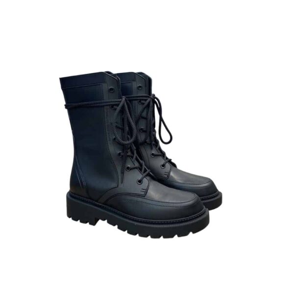 Dior D Trap Ankle Boot Black