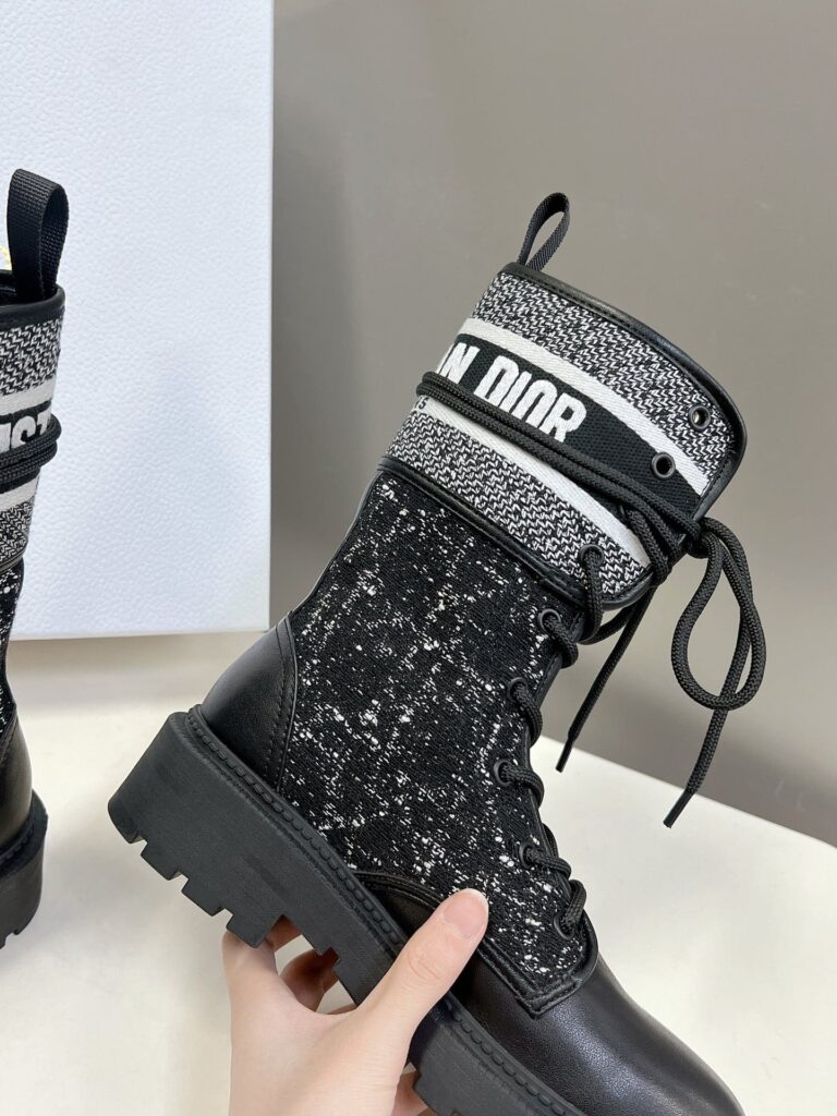 Dior D Major Boots Black - Image 5