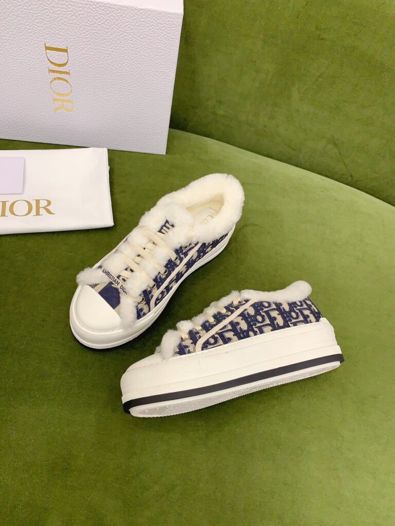 Dior Walk'N'Dior Platform Sneaker Blue Kck398Och S56B - Image 7