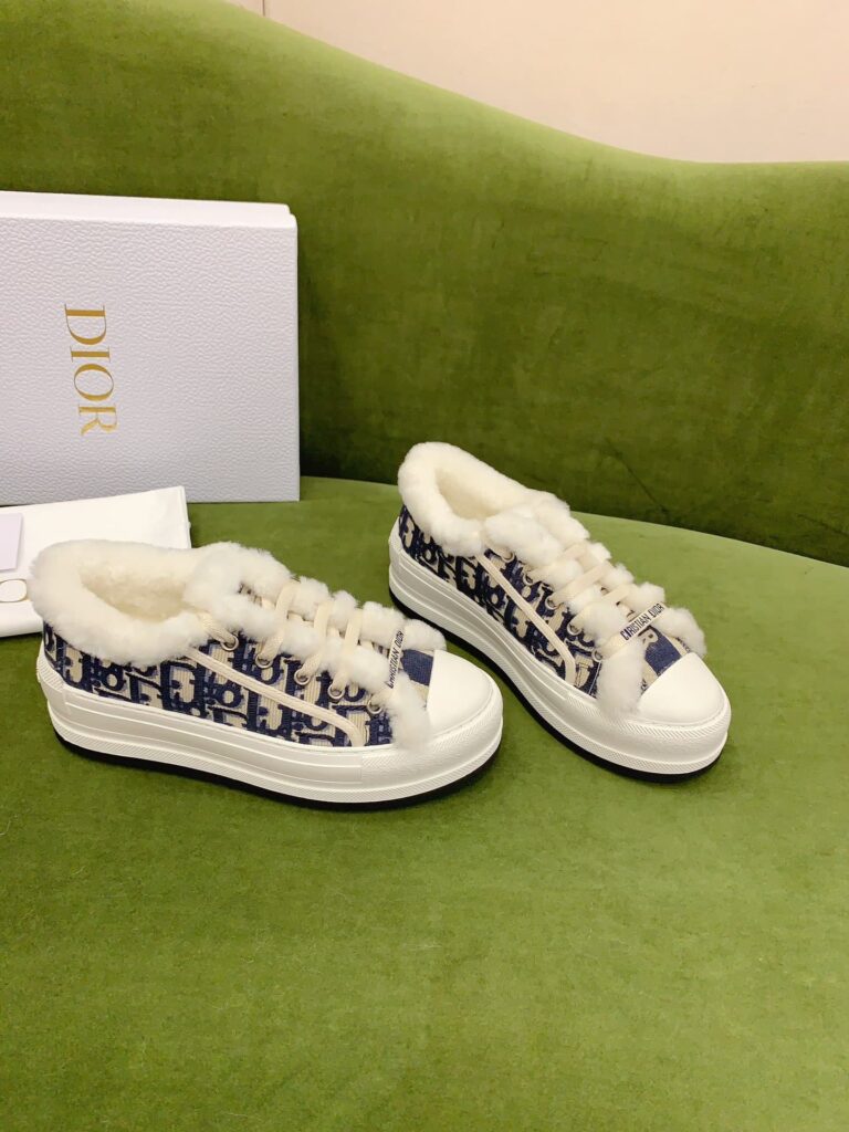 Dior Walk'N'Dior Platform Sneaker Blue Kck398Och S56B - Image 9