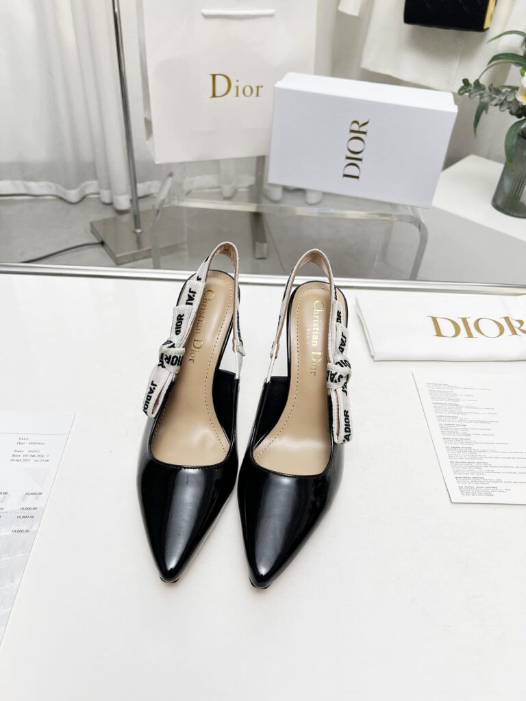 Dior J'Adior Slingback Pump Black - Image 4