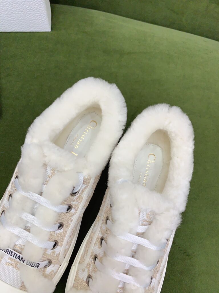 Dior Walk'N'Dior Platform Sneaker Beige - Image 3