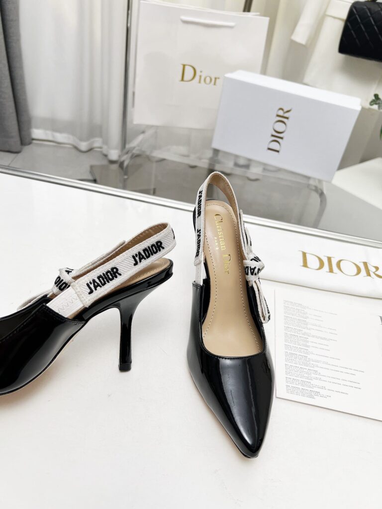 Dior J'Adior Slingback Pump Black - Image 6