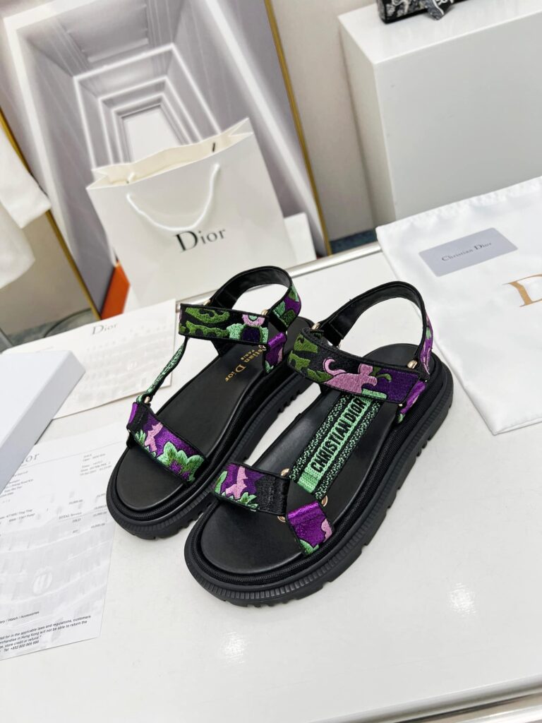 Dior D Wave Sandal Purple Kcq903Cra S89Z - Image 5