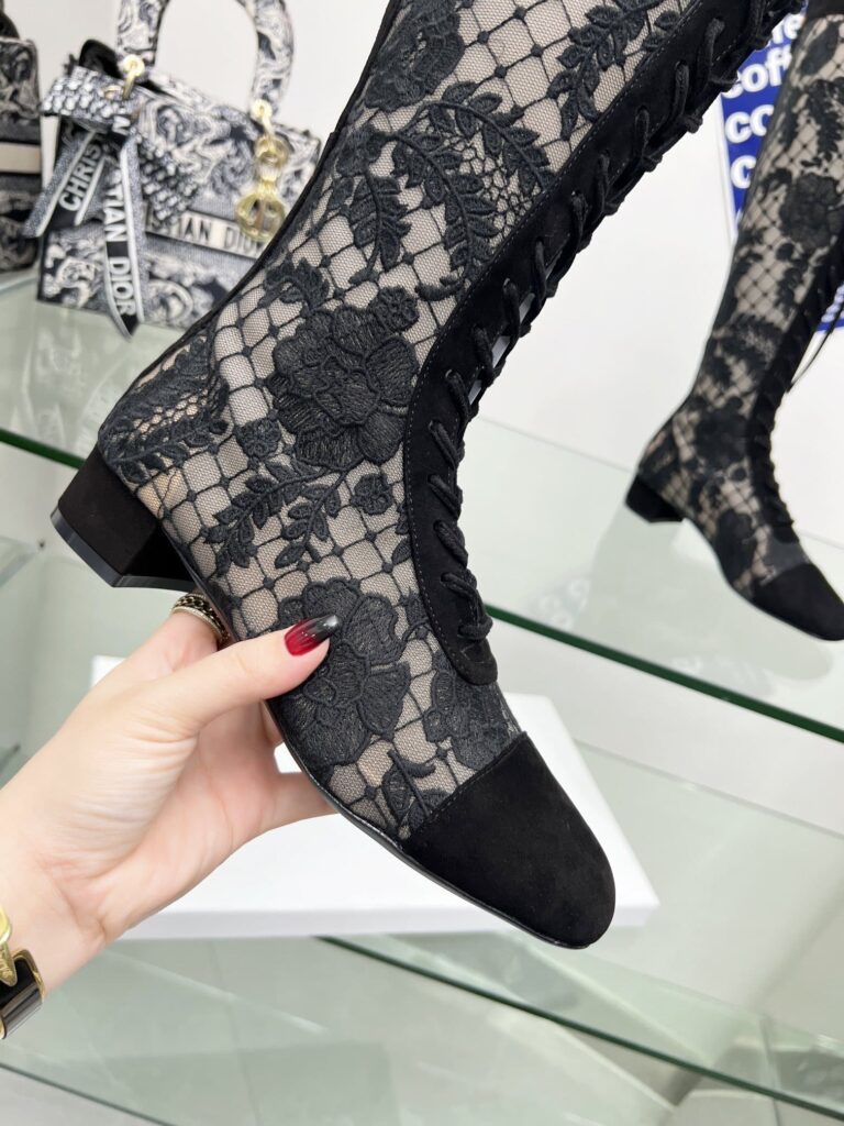 Dior Naughtily D Ankle Boot Black - Image 4