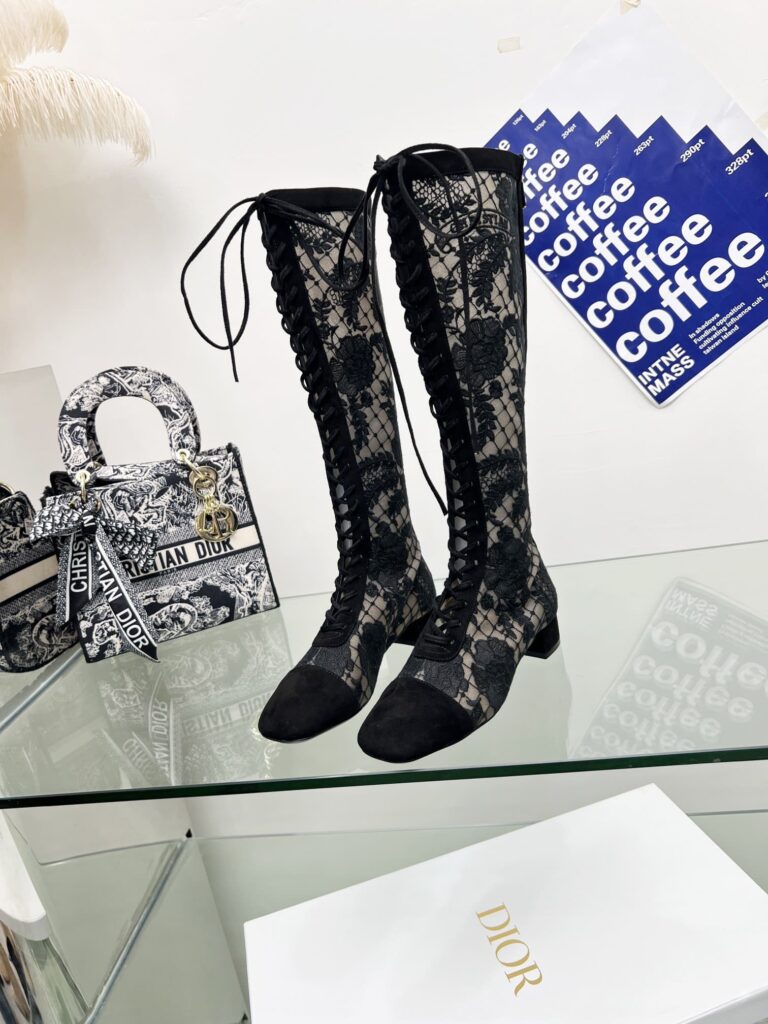 Dior Naughtily D Ankle Boot Black - Image 5