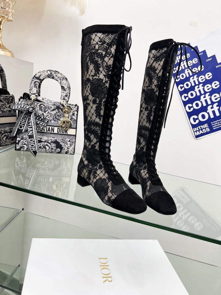 Dior Naughtily D Ankle Boot Black - Image 6