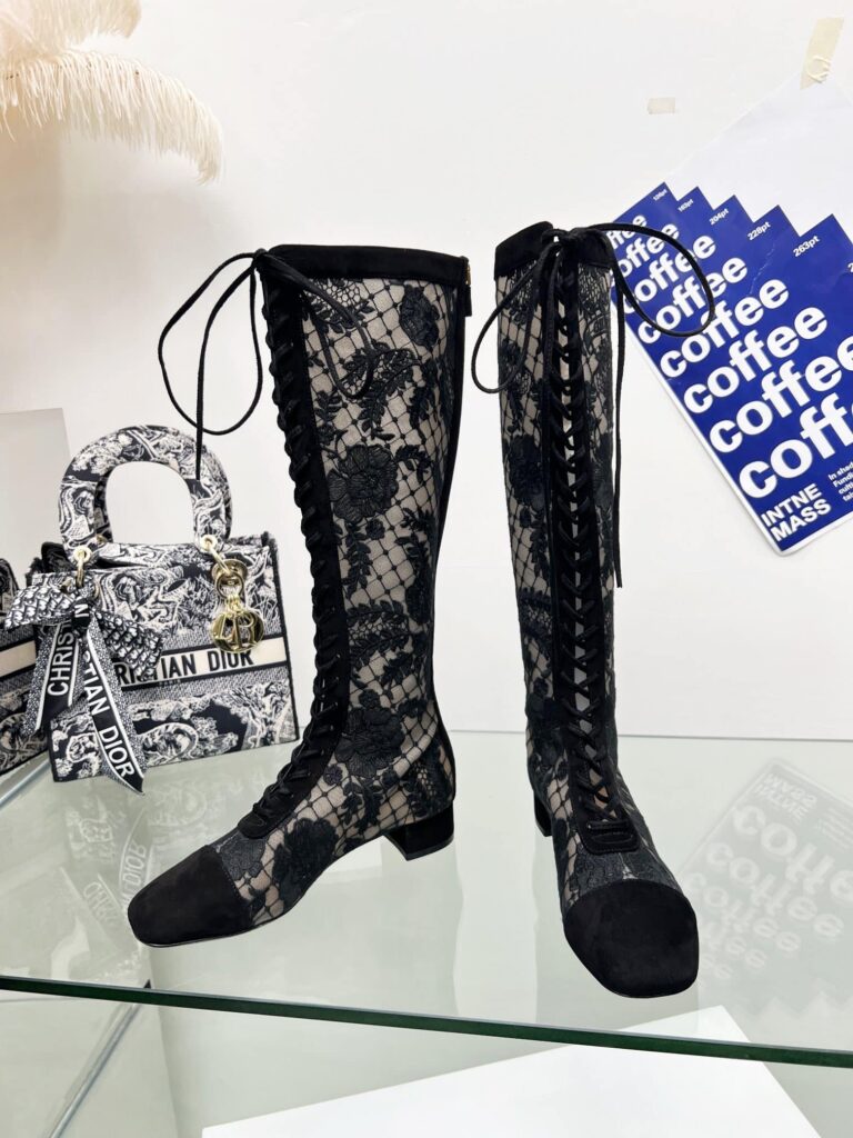 Dior Naughtily D Ankle Boot Black - Image 7