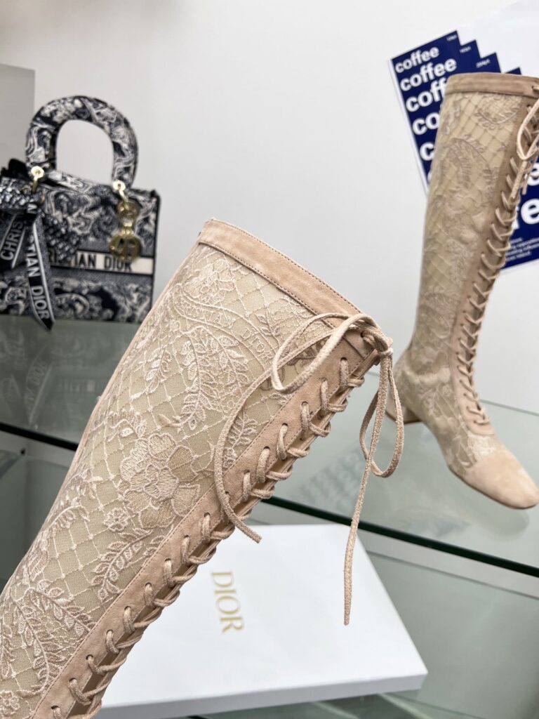 Dior Naughtily D Ankle Boot Beige - Image 2