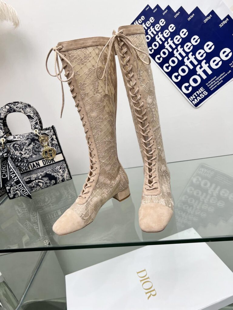 Dior Naughtily D Ankle Boot Beige - Image 7