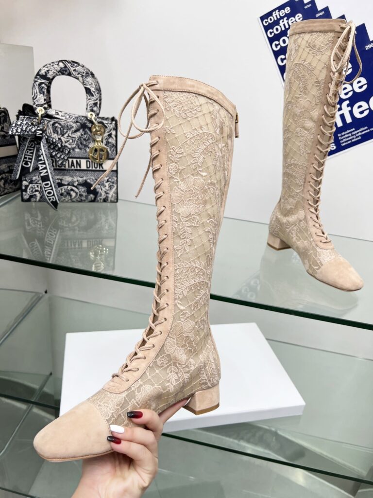 Dior Naughtily D Ankle Boot Beige - Image 8