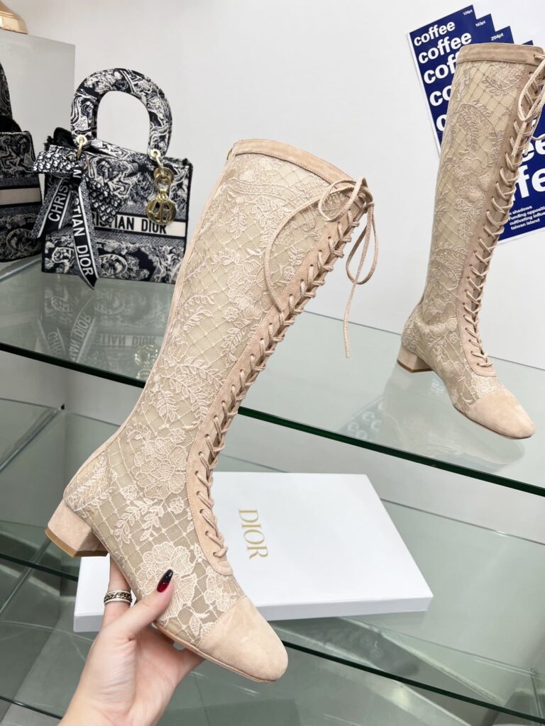Dior Naughtily D Ankle Boot Beige - Image 9
