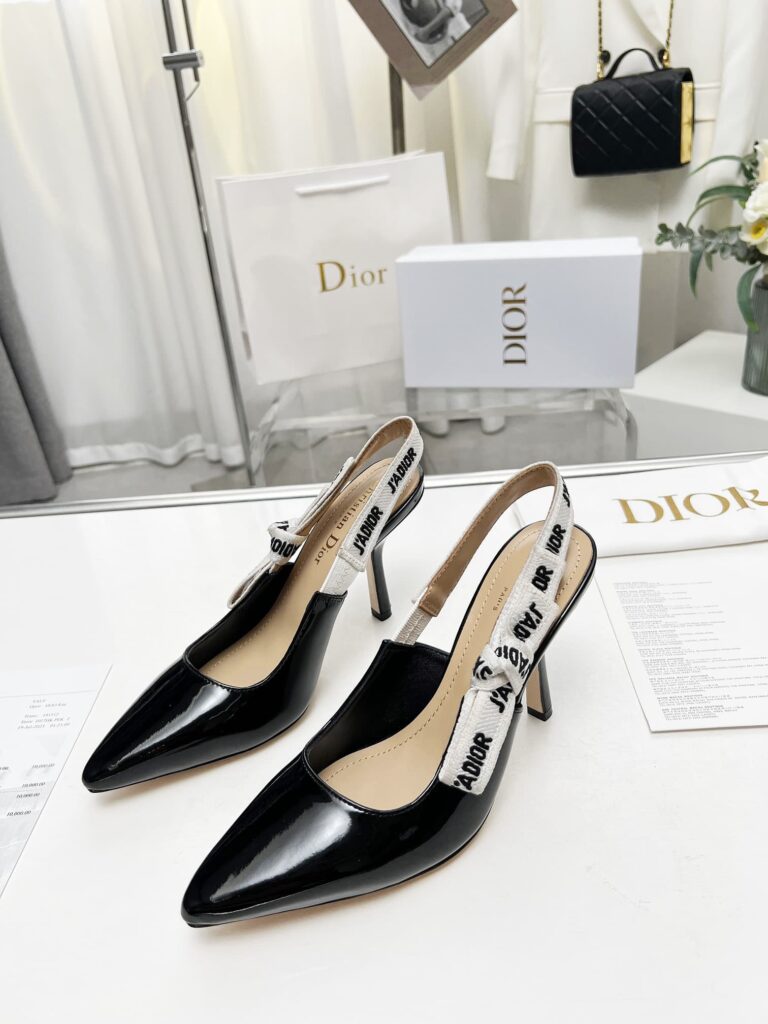Dior J'Adior Slingback Pump Black - Image 8