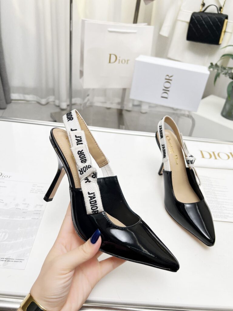 Dior J'Adior Slingback Pump Black - Image 9