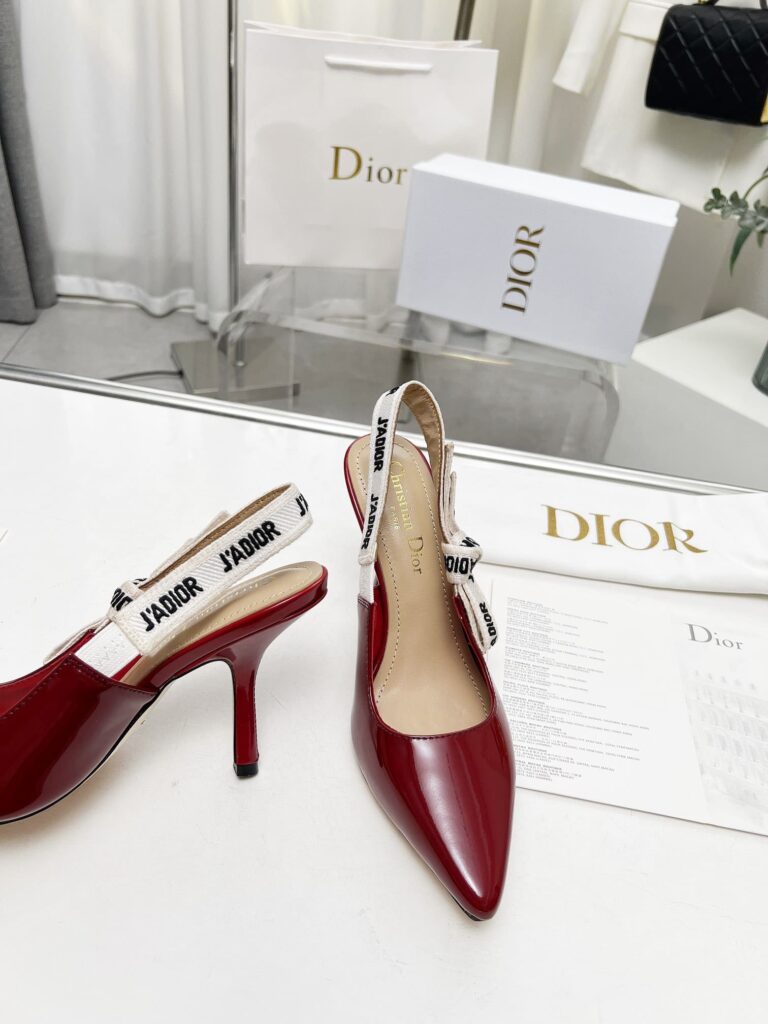 Dior J'Adior Slingback Pump Red - Image 2