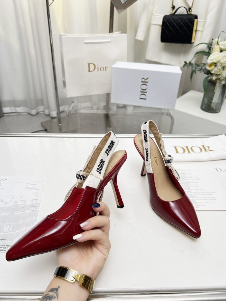 Dior J'Adior Slingback Pump Red - Image 3