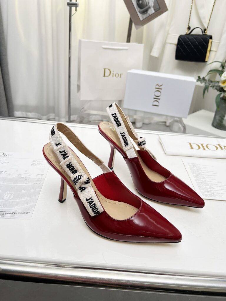 Dior J'Adior Slingback Pump Red - Image 4