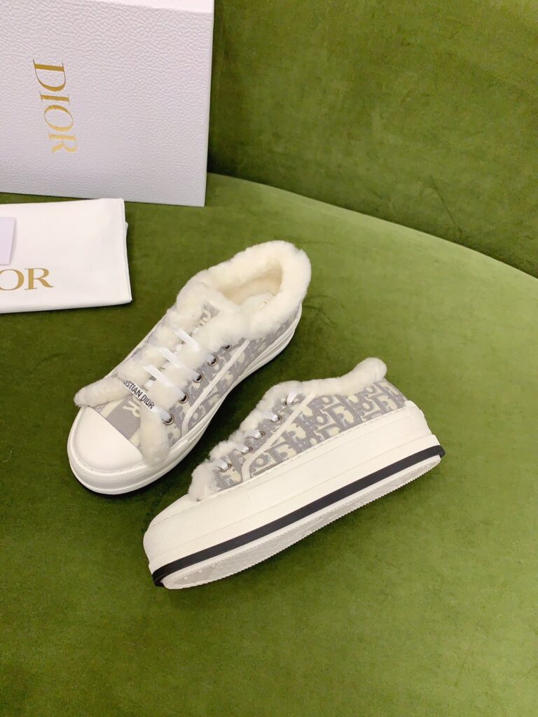 Dior Walk'N'Dior Platform Sneaker Grey - Image 4