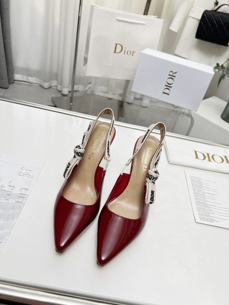 Dior J'Adior Slingback Pump Red - Image 5