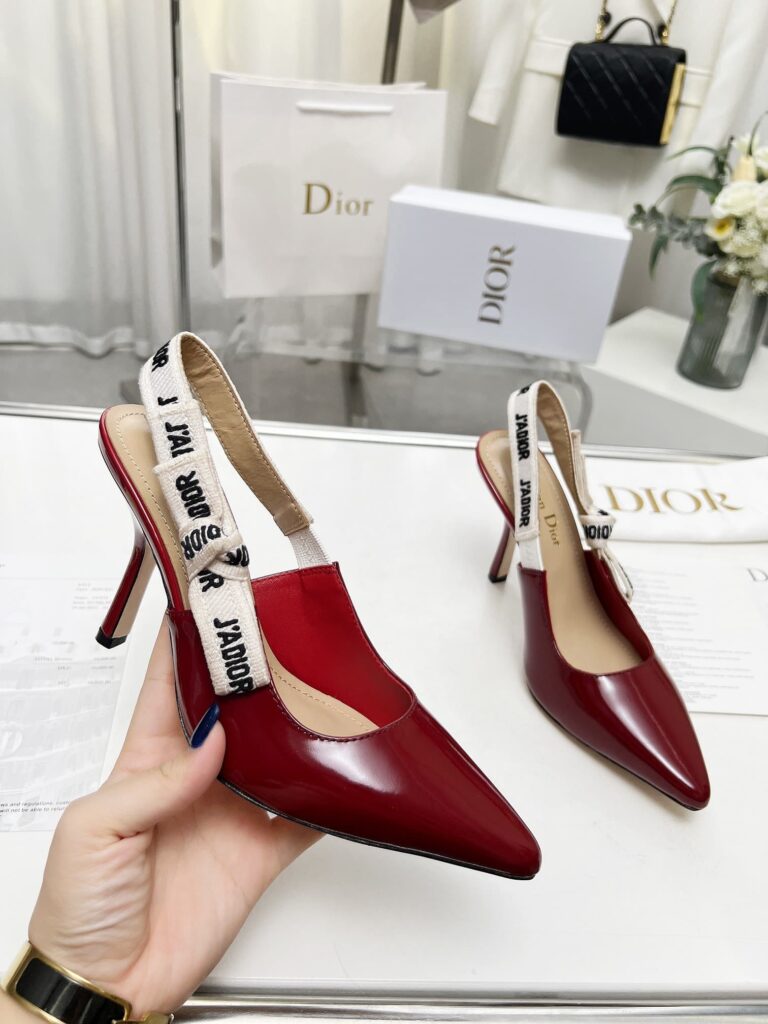 Dior J'Adior Slingback Pump Red - Image 7
