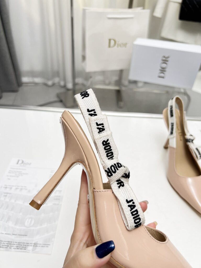 Dior J'Adior Slingback Pump Beige - Image 4
