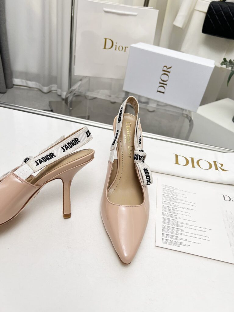 Dior J'Adior Slingback Pump Beige - Image 5