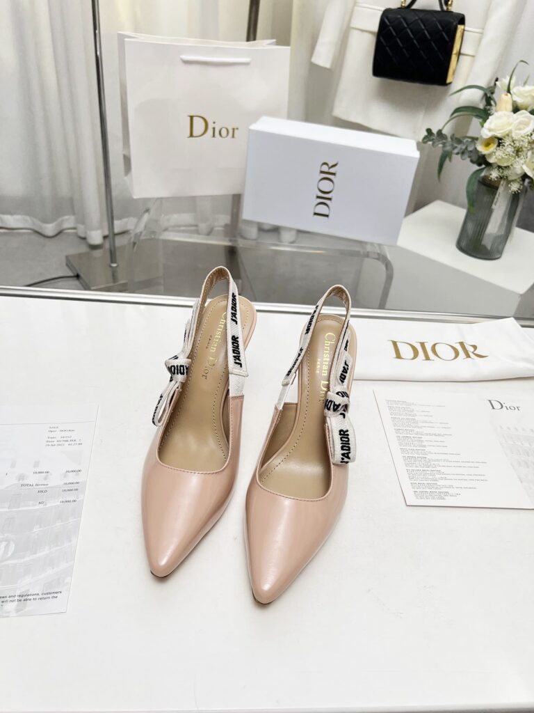 Dior J'Adior Slingback Pump Beige - Image 7