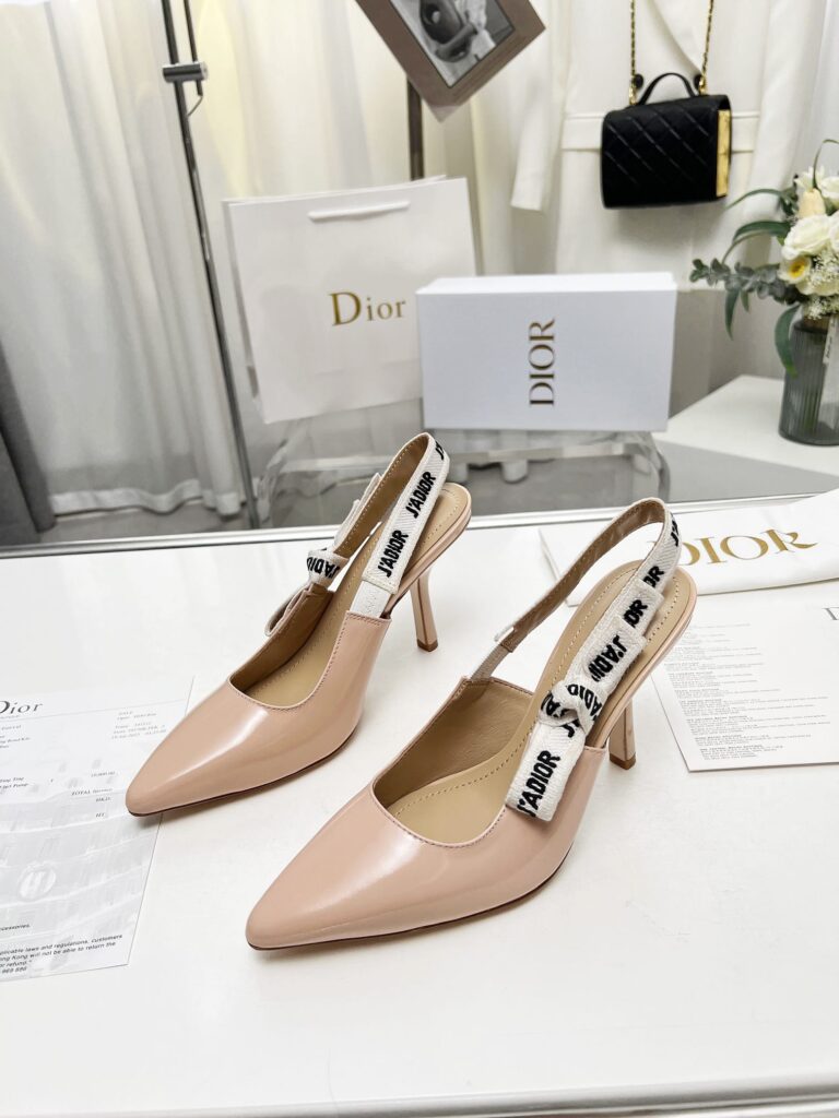 Dior J'Adior Slingback Pump Beige - Image 8
