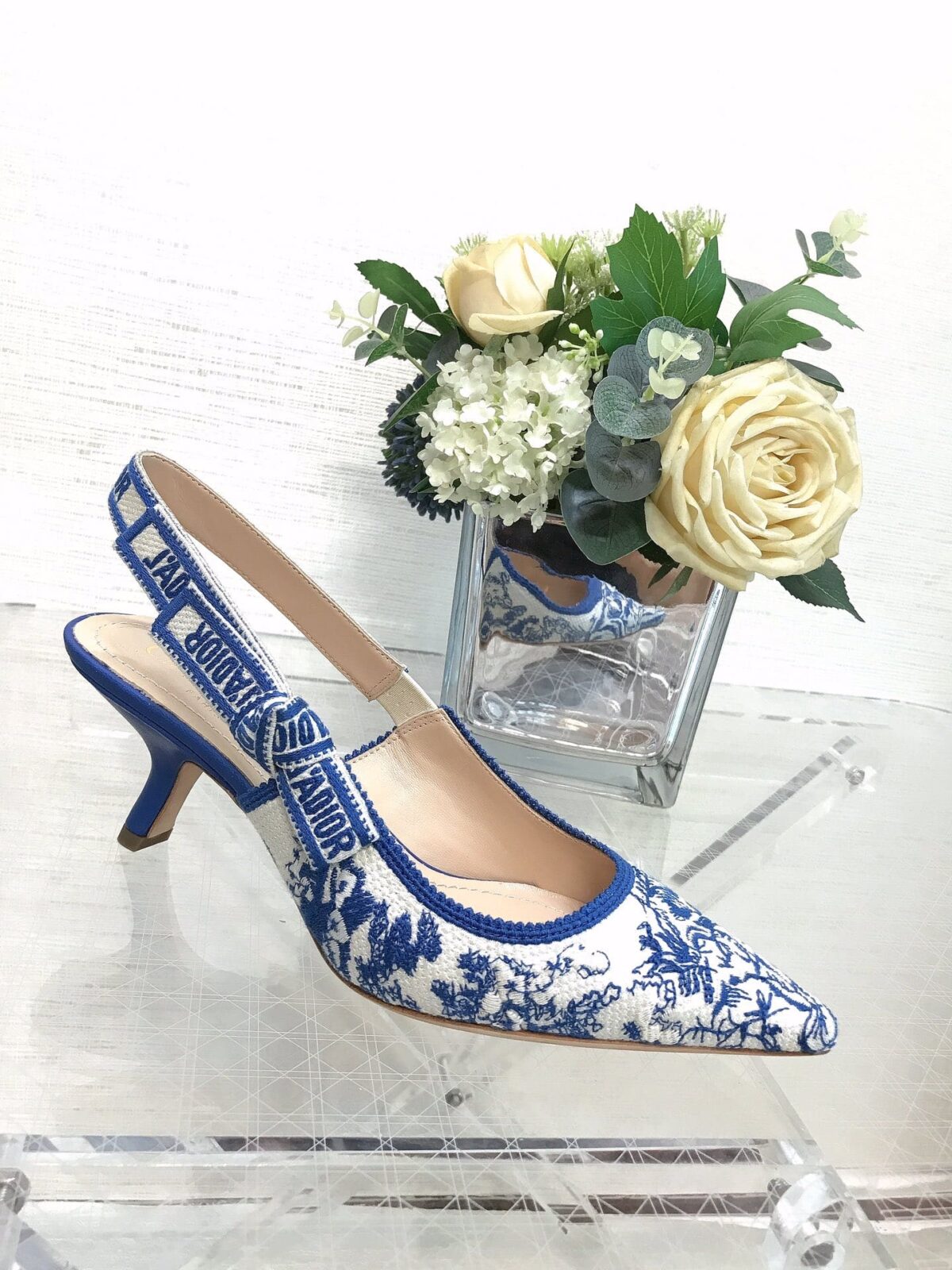 Dior J'Adior Slingback Pump Blue Kcp761Jhr60W - Image 5