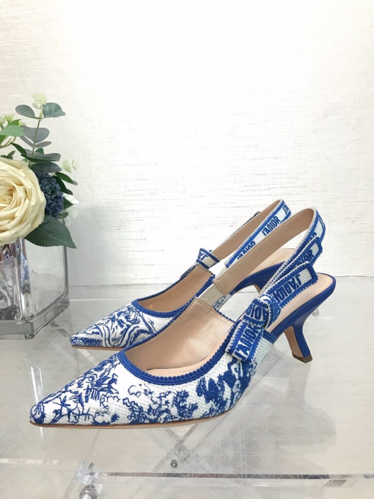 Dior J'Adior Slingback Pump Blue Kcp761Jhr60W - Image 4