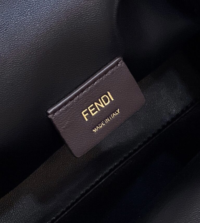 Fendi First Black Mink Bag 32.5 Cm - Image 6