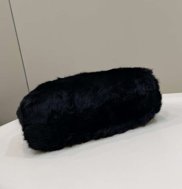 Fendi First Black Mink Bag 32.5 Cm - Image 5