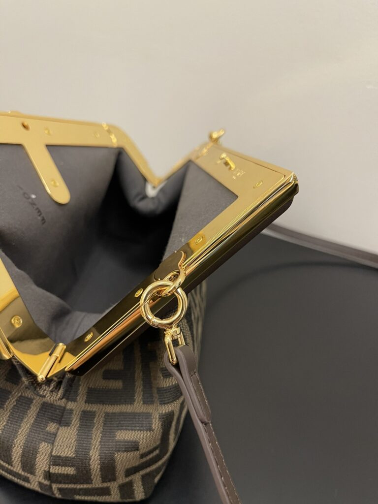 Fendi First Small Ff Brown Bag 26Cm - Image 2