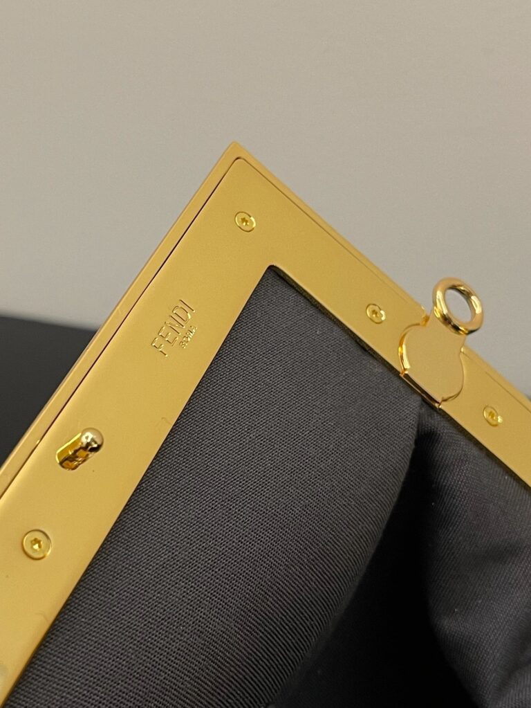 Fendi First Small Ff Brown Bag 26Cm - Image 4